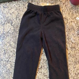 Boys black sweat pants size 5/6